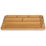 CreativeWare 'TableStyles' Bamboo and Ceramic Hostess Server with Serving Bowls and Cutting Board