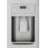 GE 25.1 cu. ft. Side-by-Side Refrigerator in Fingerprint Resistant Stainless Steel, GSS25IYNFS