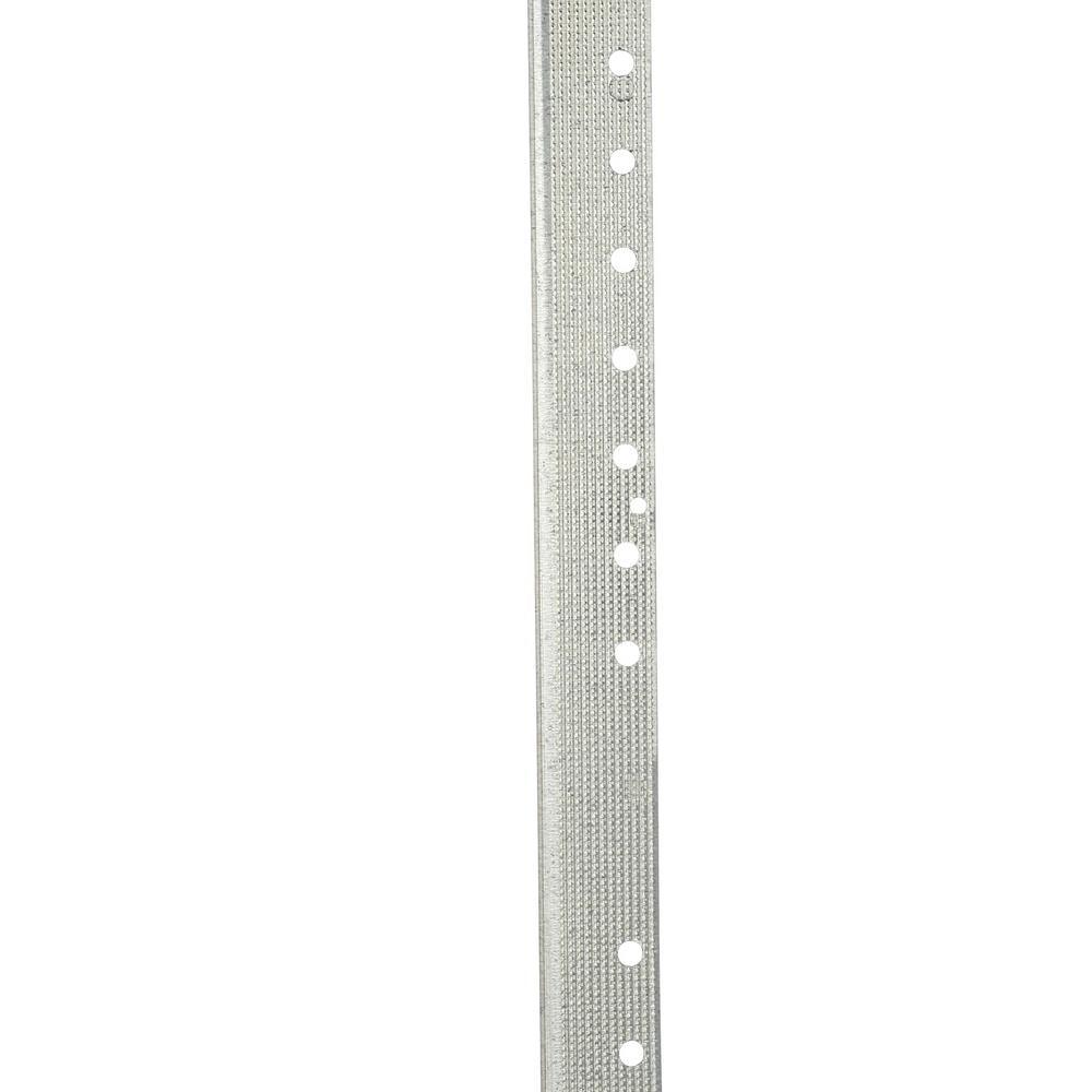 1-1/4 in. x 9 ft. Galvanized Steel Drywall Corner Bead - Super Arbor