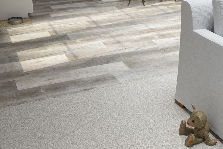 CALI Aqua Tough XL Seaswept Oak 0.33-in T x 1.71-in W x 72.83-in L Vinyl Floor T-moulding