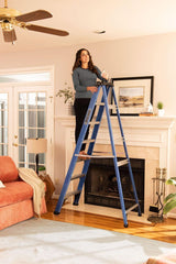 Louisville Ladder 7' Fiberglass Step Ladder, 225-lb Capacity, W-3217-07