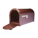 Hillsborough Post Mount Mailbox Copper - Super Arbor