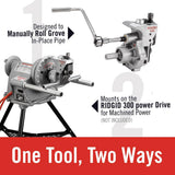 Model 975 Combo Roll Grooving Machine - Super Arbor