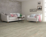 Style Selections (Sample) Ashen Oak Waterproof Wood Look Interlocking Luxury Vinyl Plank