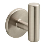 2-1/32 in. Matte Black Single Post Wall Hook
