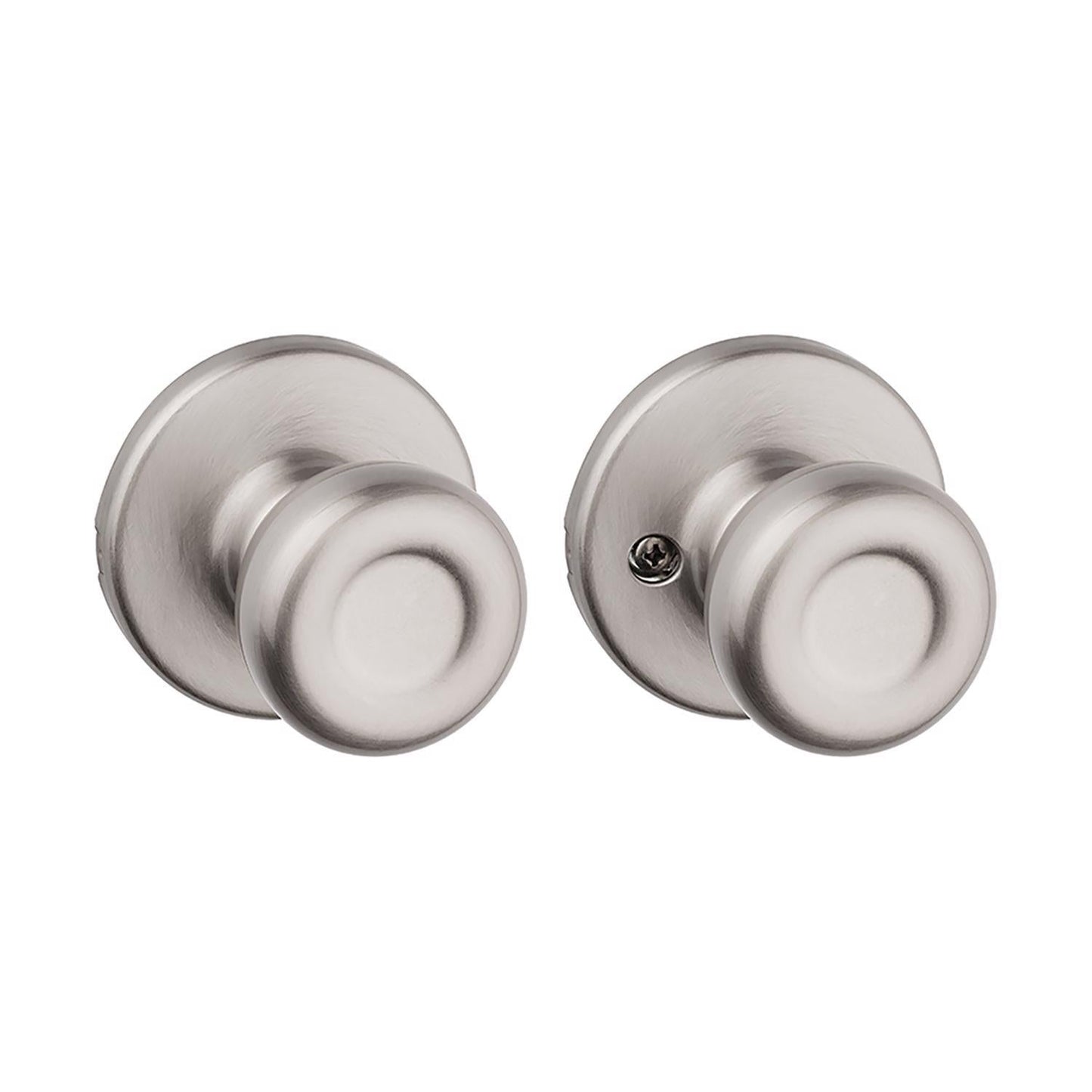 Kwikset Tylo Satin Nickel Passage Door Knob, Universal Handing (Hall/Closet)