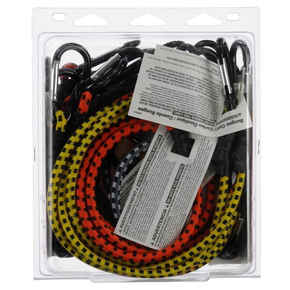 Mini Carabiner Bungee Assortment Rope (12-Pack) - Super Arbor