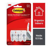 Small Wire Hooks (3-Hooks, 4-Strips) - Super Arbor