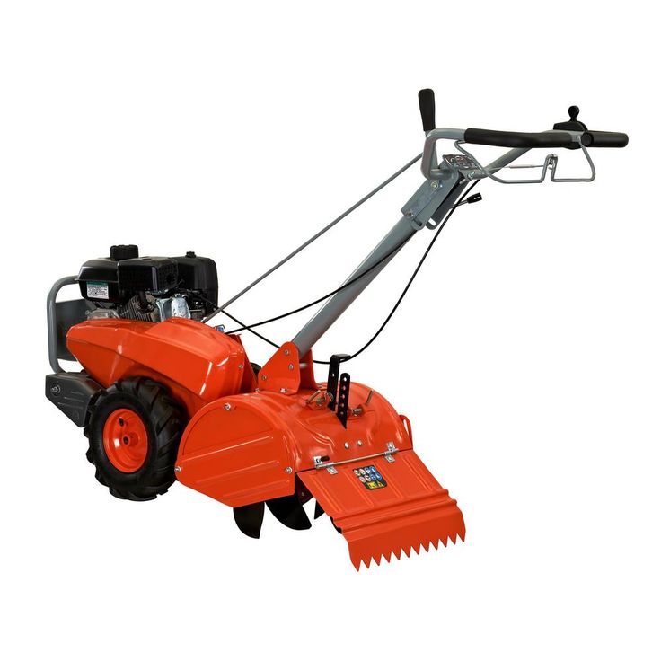 YARDMAX 18 in. 208cc Dual Rotating Rear Tine Tiller Briggs and Stratton
