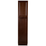 Benton Assembled 18x84x24 in. Pantry Cabinet with Adjustable Shelves in Amber - Super Arbor