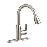 Colony Soft Single-Handle Pull-Down Sprayer Kitchen Faucet with 2.2 GPM in Polished Chrome - Super Arbor
