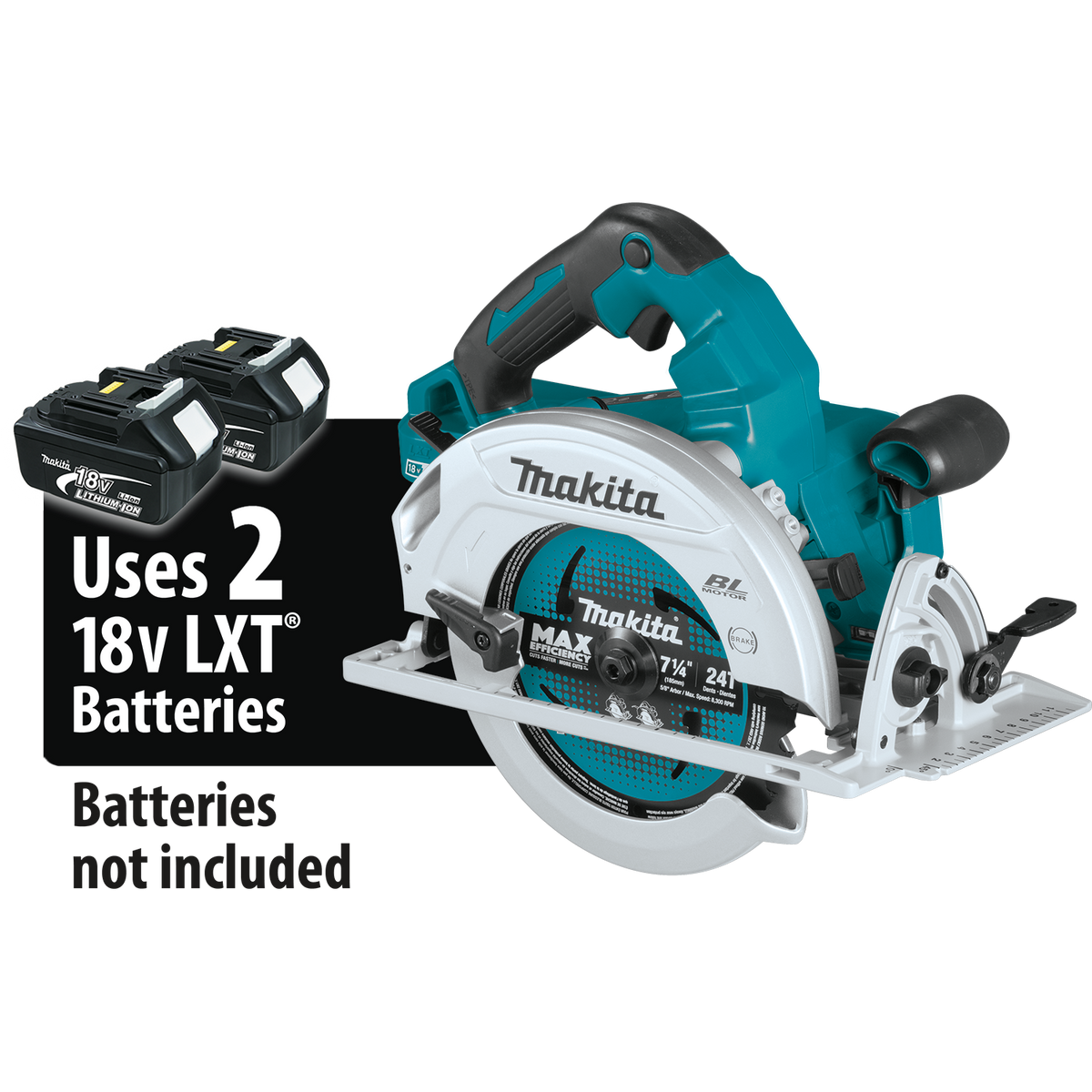 Makita 18V X2 LXT (36V) Brushless 7-1/4 in. Cordless Circular Saw, Tool-Only