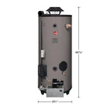 Commercial Universal Heavy Duty 82 Gal. 156K BTU Ultra Low NOx (ULN) Natural Gas Tank Water Heater - Super Arbor
