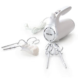 Better Chef 6-in Cord 5-Speed White Hand Mixer