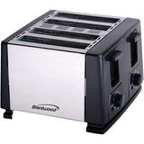 4-Slice Black Toaster