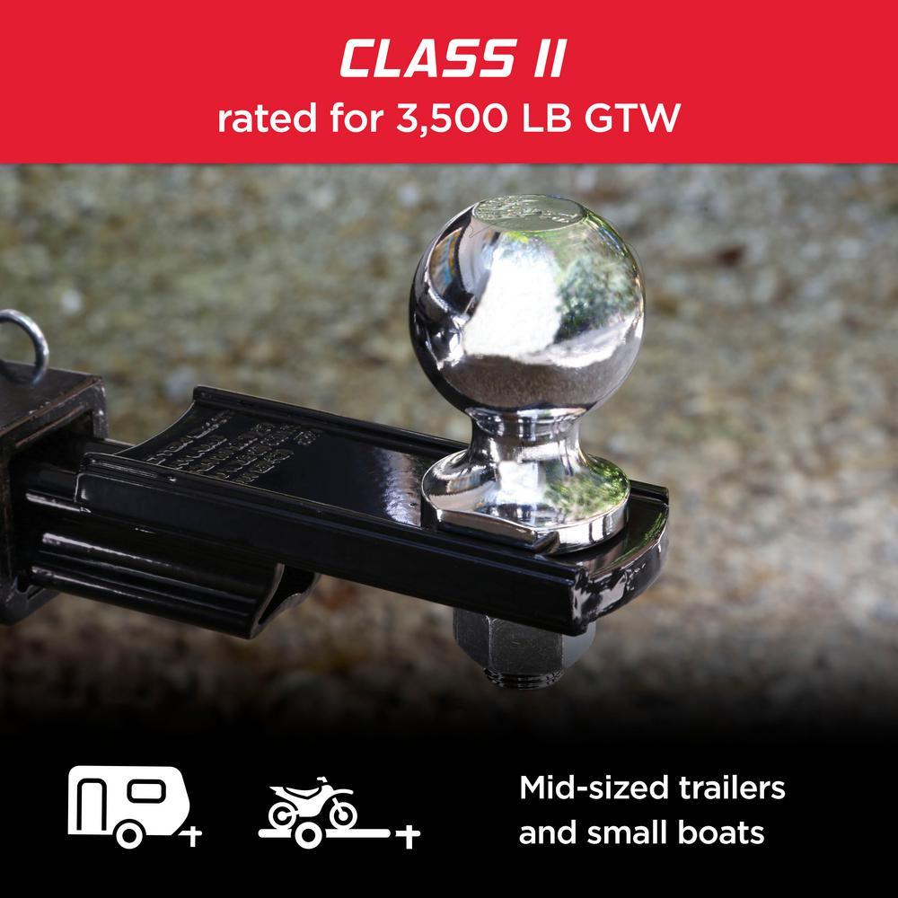 TowSmart 2 in. Chrome Hitch Ball - Super Arbor