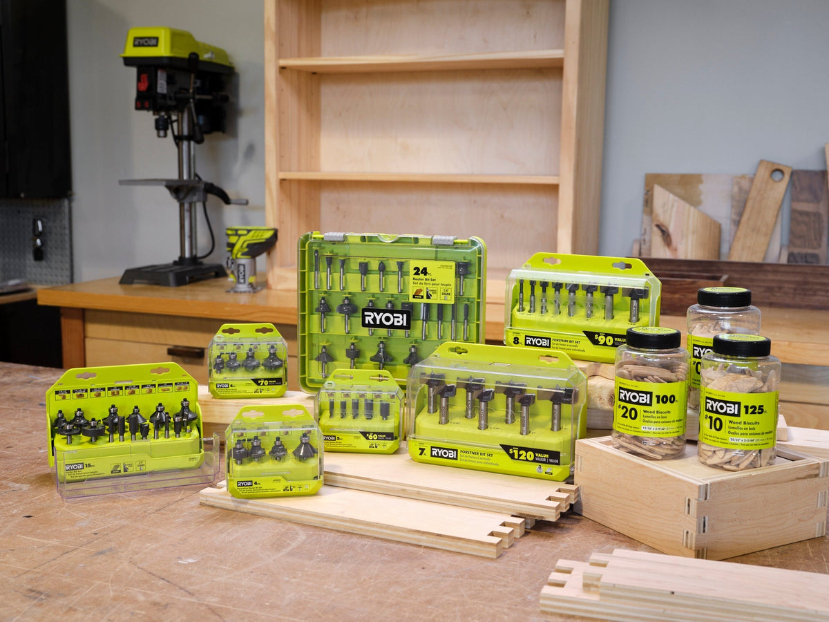 RYOBI Forstner Bit Set (8-Piece)