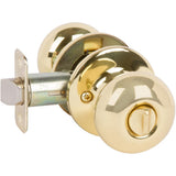 Saxon Polished Chrome Bed/Bath Door Knob - Super Arbor