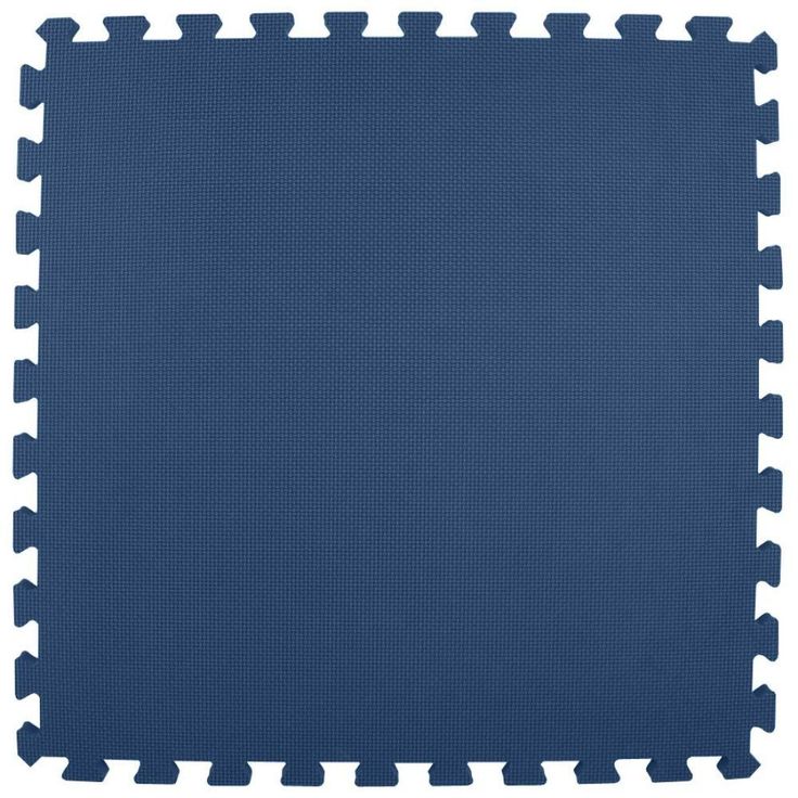 Greatmats Premium White 24 in. x 24 in. x 5/8 in. Foam Interlocking Floor Mat (Case of 25)