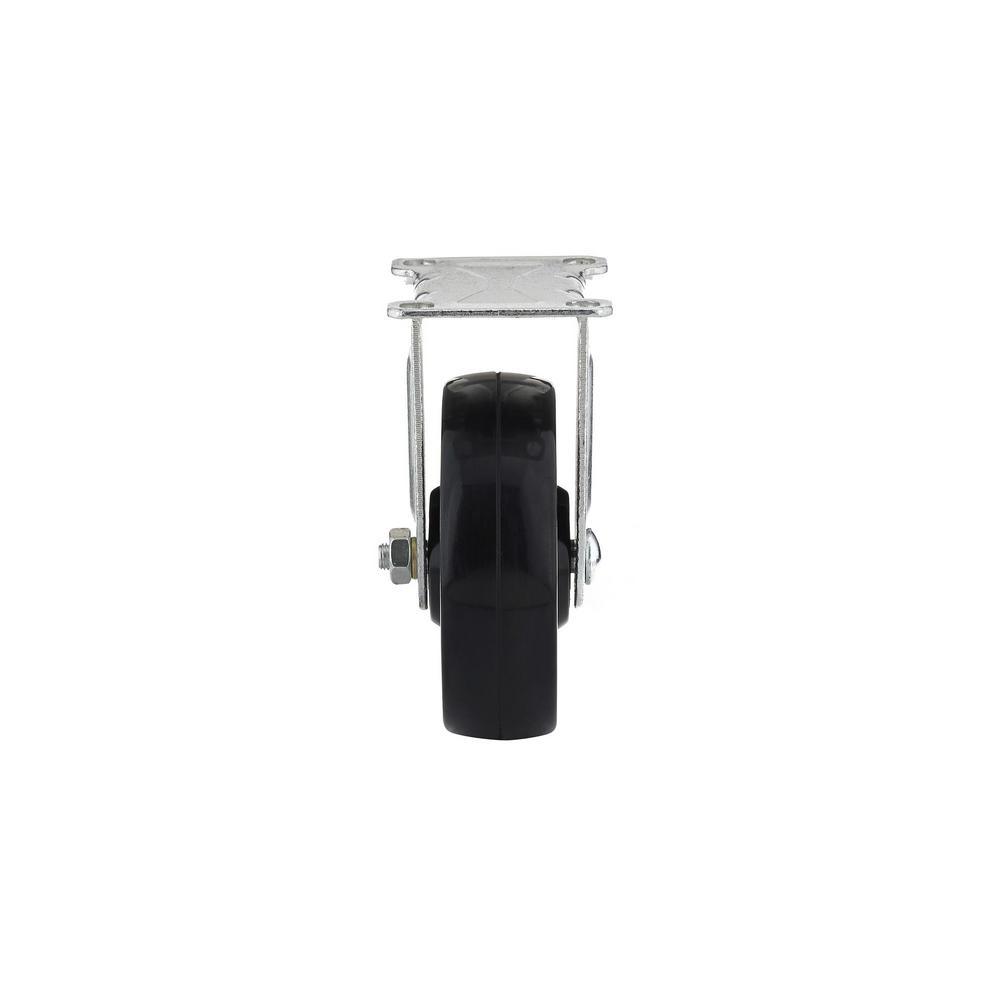 4 in. General-Duty Rubber Rigid Caster - Super Arbor