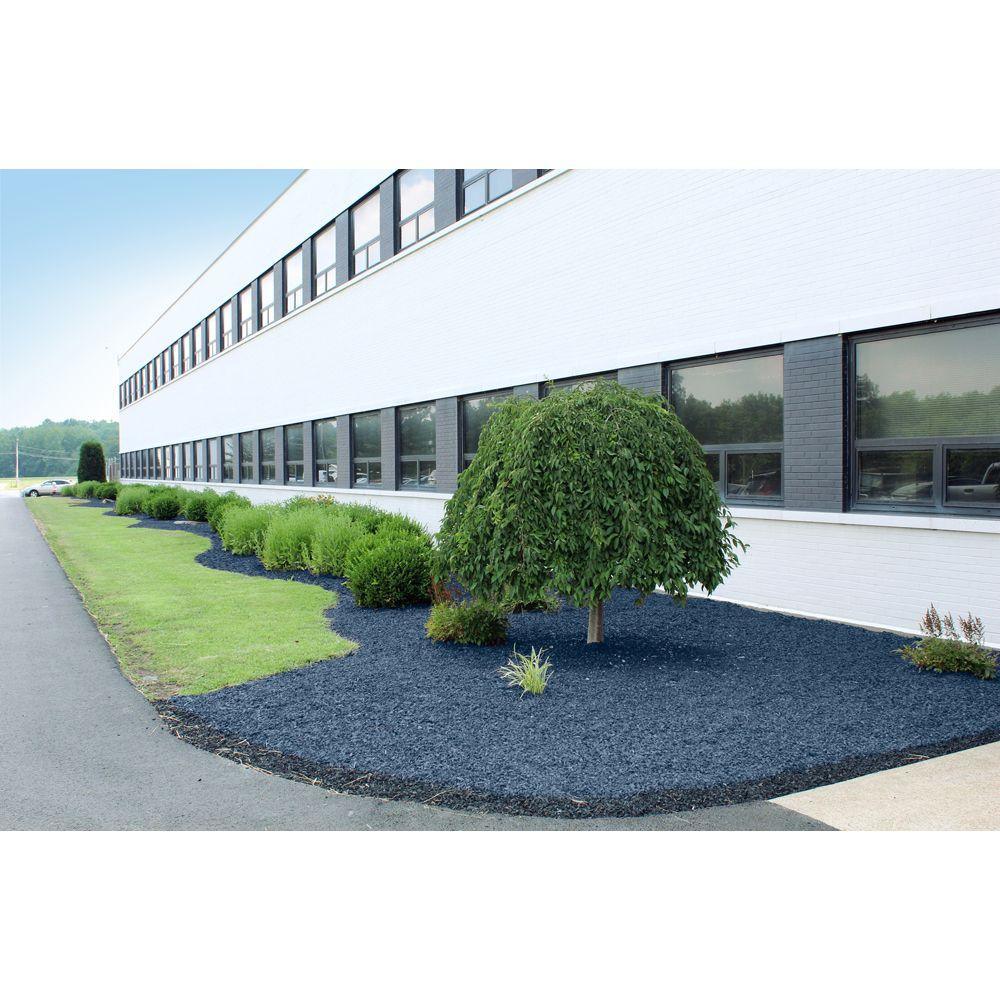 76.9 cu. ft. Blue Rubber Mulch - Super Arbor
