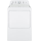 GE 7.2-cu ft Electric Dryer (White)