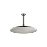 1-Spray 12 in. Single Ceiling Mount Fixed Rain Shower Head in Polished Chrome