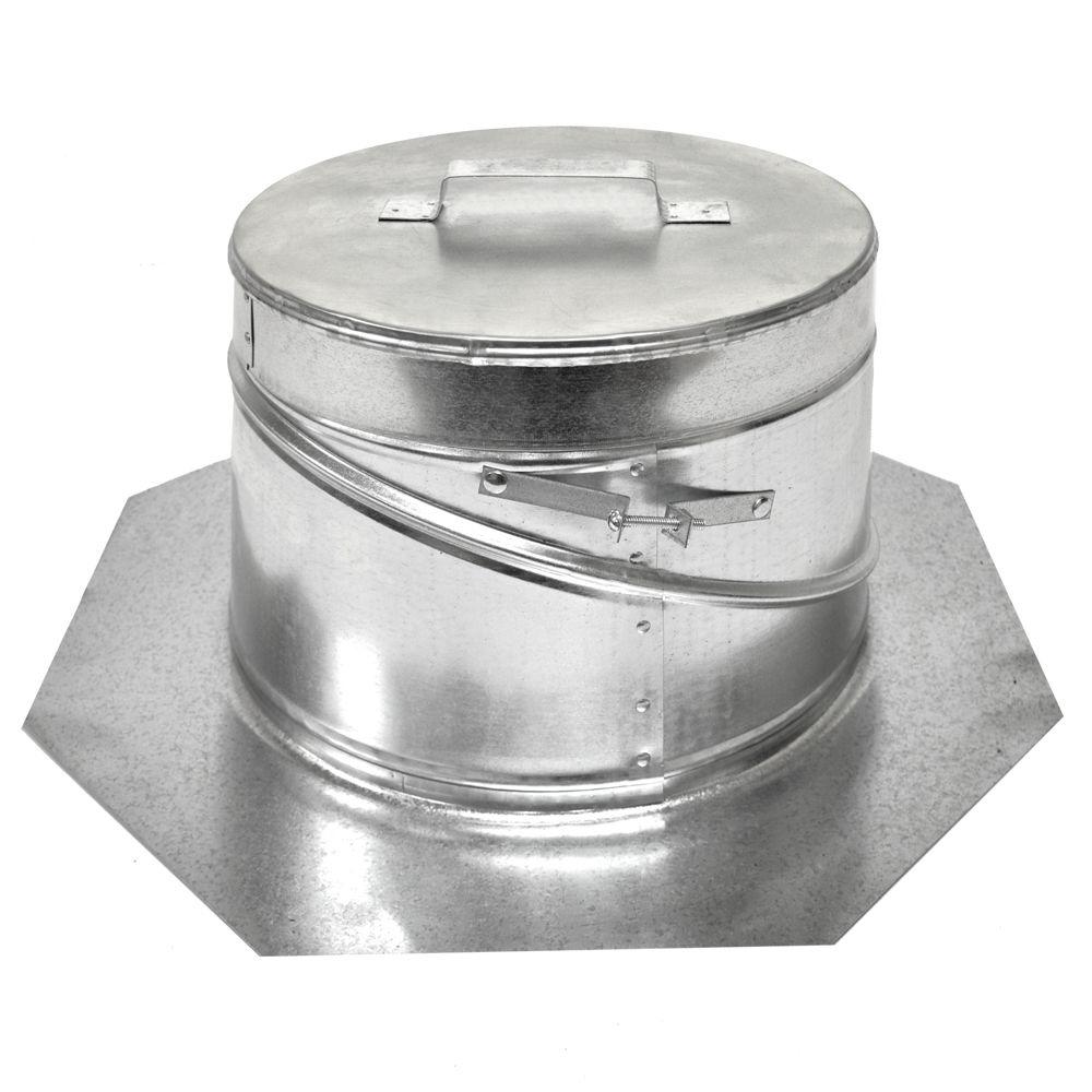 12 in. Galvanized Weather Cap (FBC) - Super Arbor