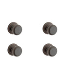 Juno Satin Nickel Passage Hall/Closet Door Knob with Microban Antimicrobial Technology - Super Arbor
