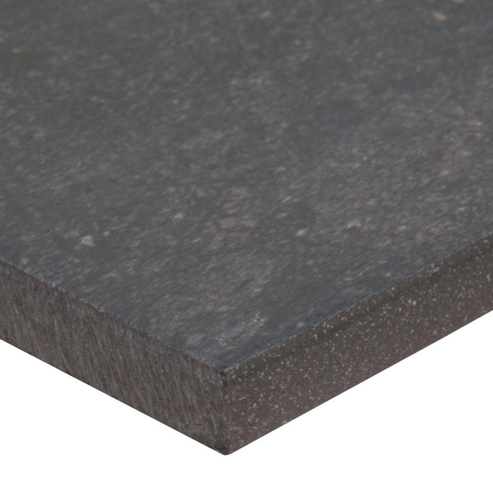 Vulkon Nero 24 in. x 24 in. Matte Porcelain Paver Tile (14 pieces / 56 sq. ft. / pallet) - Super Arbor
