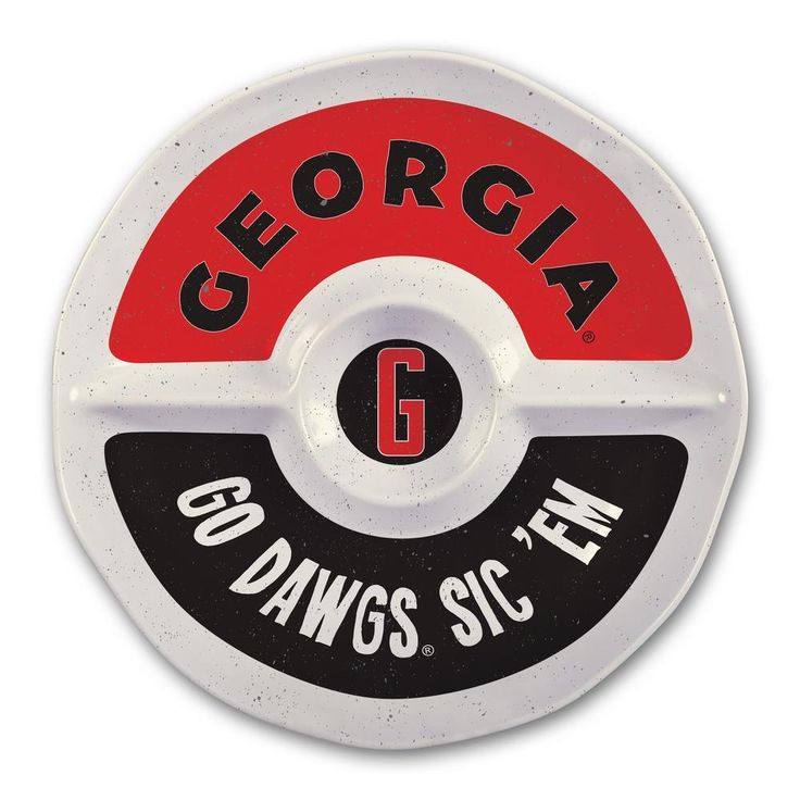 University of Georgia 15 in. Chip and Dip Server
