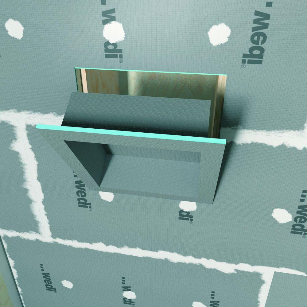 16 in. x 22 in. Shower Niche with Adjustable Shelf - Super Arbor
