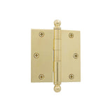3.5 in. Ball Tip Residential Hinge with 5/8 in. Radius Corners in Timeless Bronze - Super Arbor