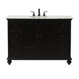 Newport 31 in. W x 21-1/2 in. D Bath Vanity in Pewter with Granite Vanity Top in Grey - Super Arbor