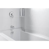 Accord 36 in. x 60 in. x 76 in. Bath and Shower Kit with Right-Hand Drain in White - Super Arbor