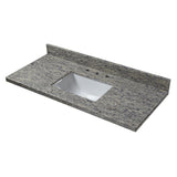37 in. W x 19 in. D Marble Vanity Top in Carrara - Super Arbor
