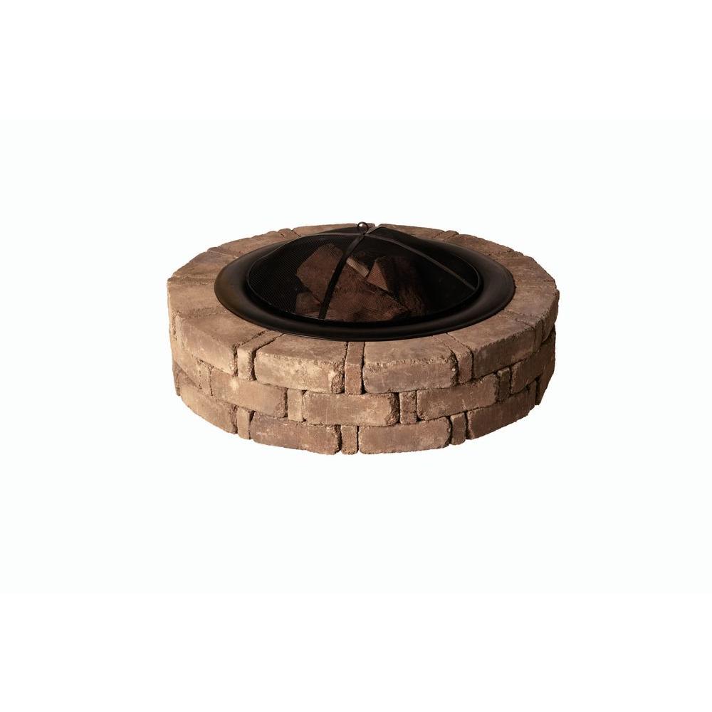 Pavestone RumbleStone Trap 3.5 in. x 10.25 in. x 7 in. Sierra Blend Concrete Garden Wall Block (120 Pcs. / 29.9 Face ft. / Pallet) - Super Arbor