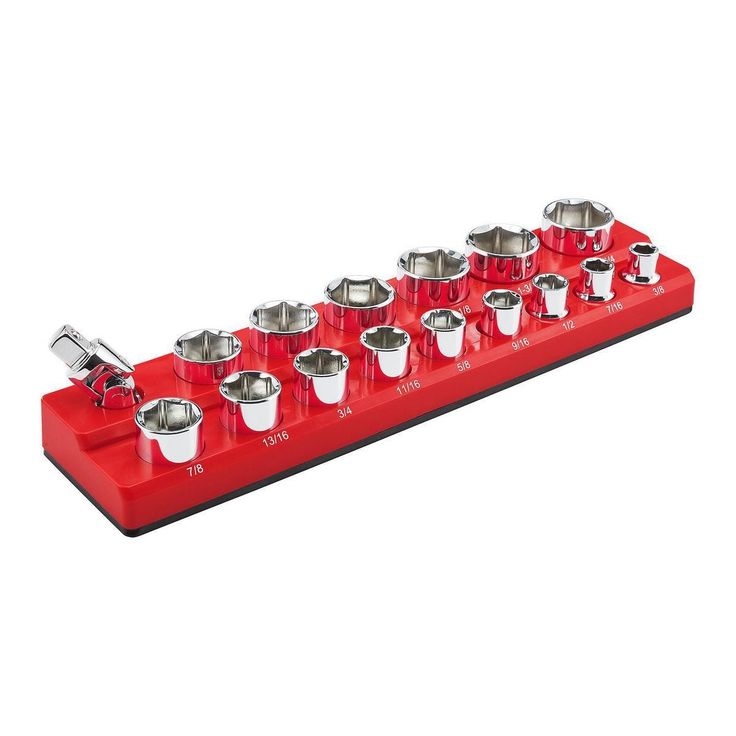 U.S. GENERAL 1/2 in. Drive SAE Magnetic Socket Holder