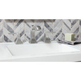 Rubicon 8 in. Widespread 2-Handle Bathroom Faucet in Vibrant Brushed Nickel