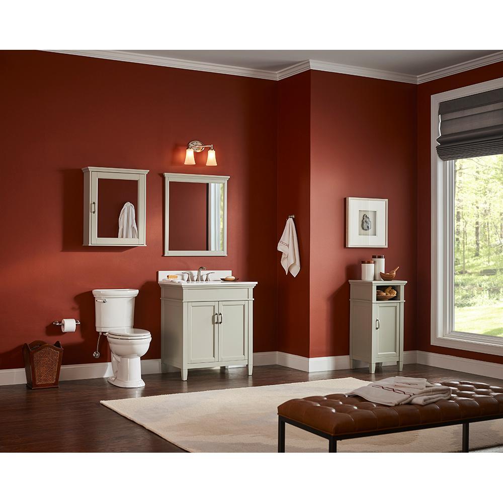 Ashburn 30 in. W x 21.63 in. D Vanity Cabinet in Grey - Super Arbor