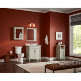 Ashburn 30 in. W x 21.63 in. D Vanity Cabinet in Grey - Super Arbor