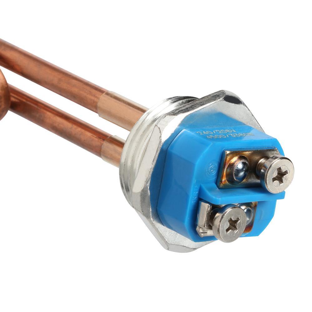 4500-Watt (240-Volt) Copper Fold-Back Element for Electric Water Heaters - Super Arbor