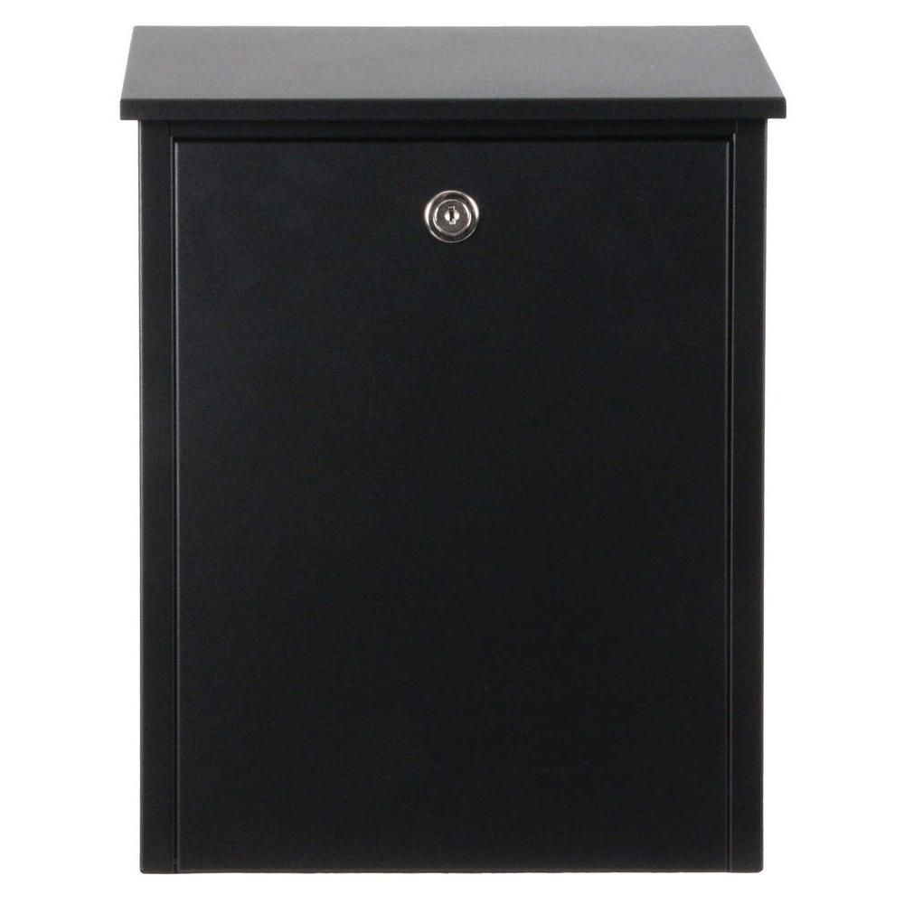 White Wall-Mount Locking Mailbox - Super Arbor