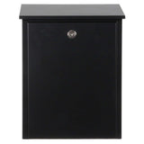 White Wall-Mount Locking Mailbox - Super Arbor