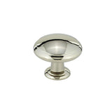 1-3/16 in. Brushed Nickel Classic Knob - Super Arbor