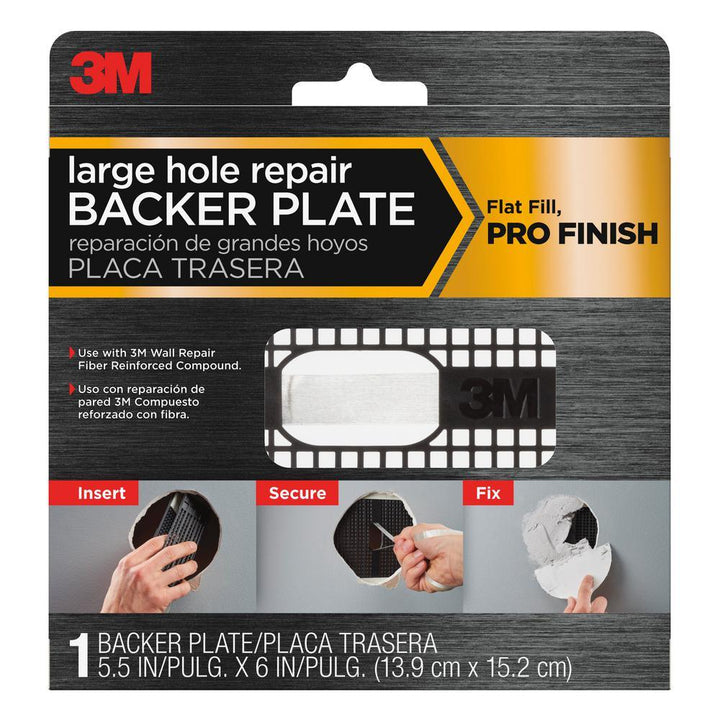 3M 6 in. Plastic Wall Repair Backer Plate - Super Arbor