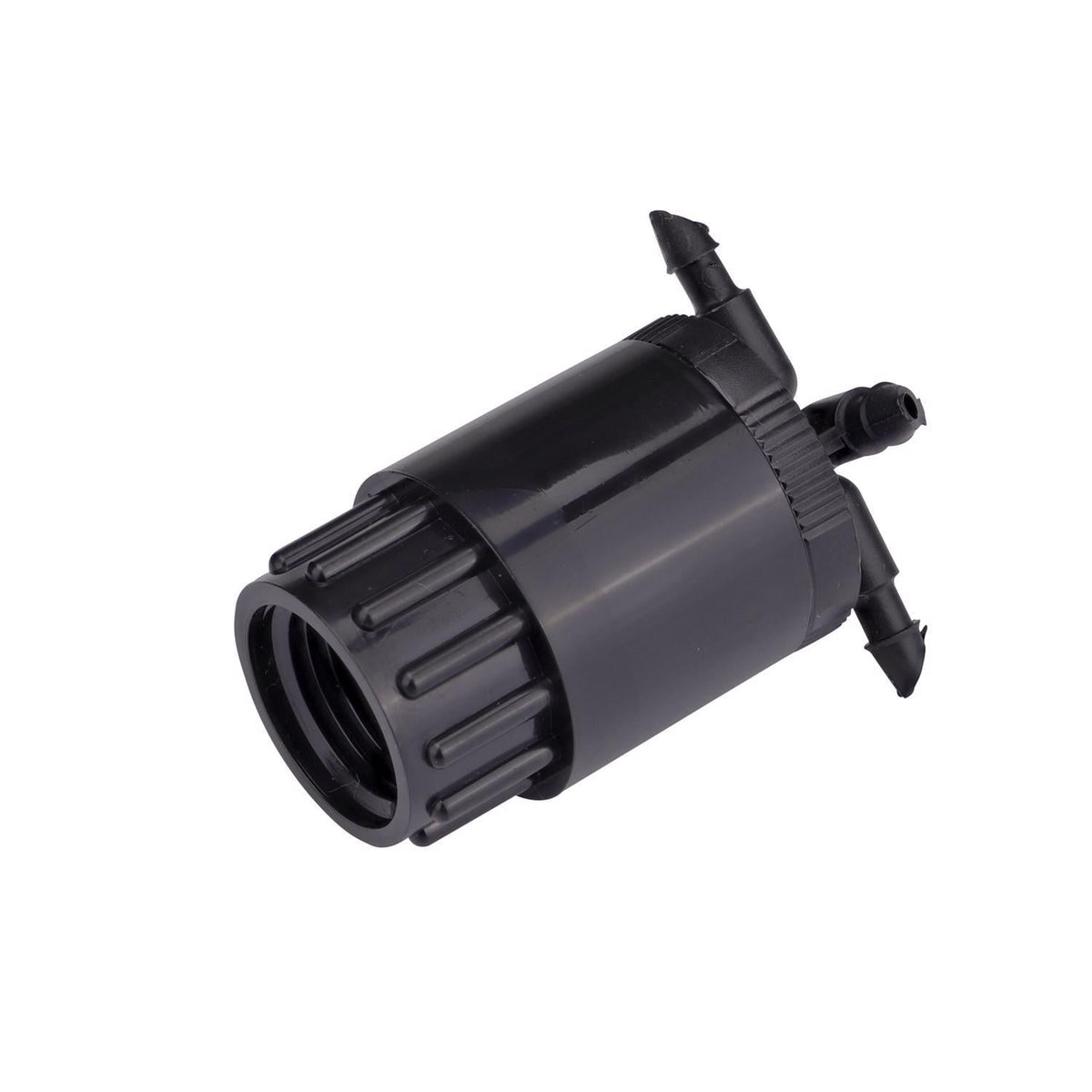 Raindrip Spot Drip Irrigation Bubbler 6 GPH, Cuatro-Flo 4-Outlet, 1/2 in. FPT