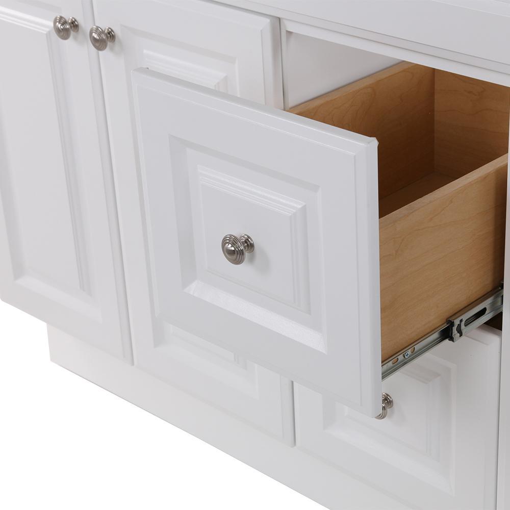 Glensford 60 in. W x 22 in. D Vanity Cabinet Only in White - Super Arbor