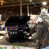 30 in. 0-Drawer Portable Tool Box in Black Powder Coated - Super Arbor