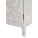 Chennai 25 in. W Linen Cabinet in White Wash - Super Arbor